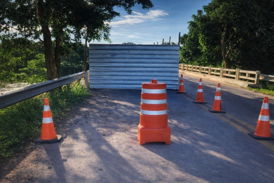 Estado restringe passagem de veículos sobre ponte do Rio Cuiabá