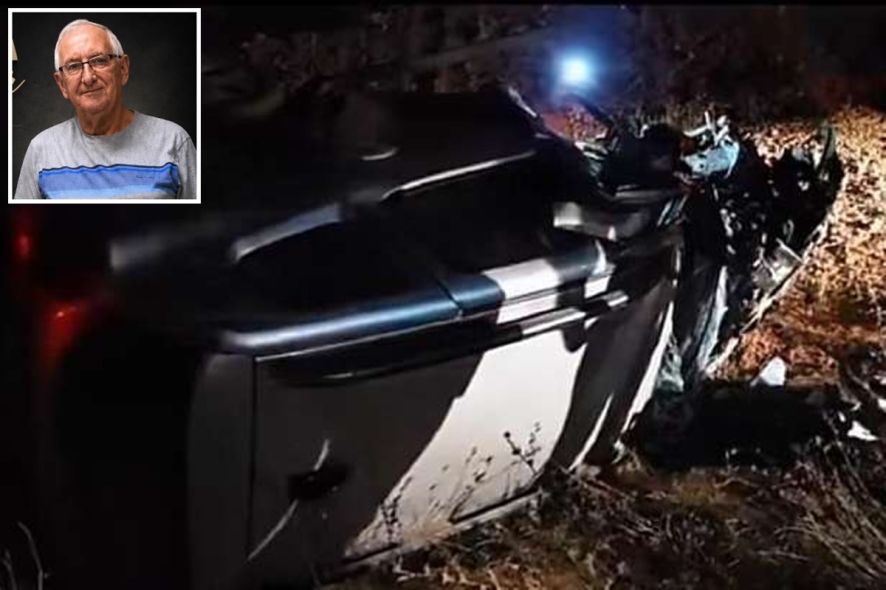 Ex-secretário morre ao bater carro em caminhão; esposa fica ferida