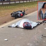 Mulher que morreu em acidente entre moto e carreta em Rondonópolis estava grávida