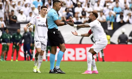 Santos vai ao STJD para anular jogo contra Coritiba por substituição errada de Neymar: “Erro de direito”