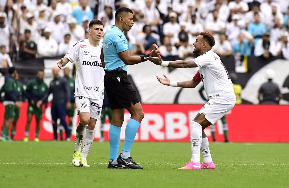 Santos vai ao STJD para anular jogo contra Coritiba por substituição errada de Neymar: “Erro de direito”