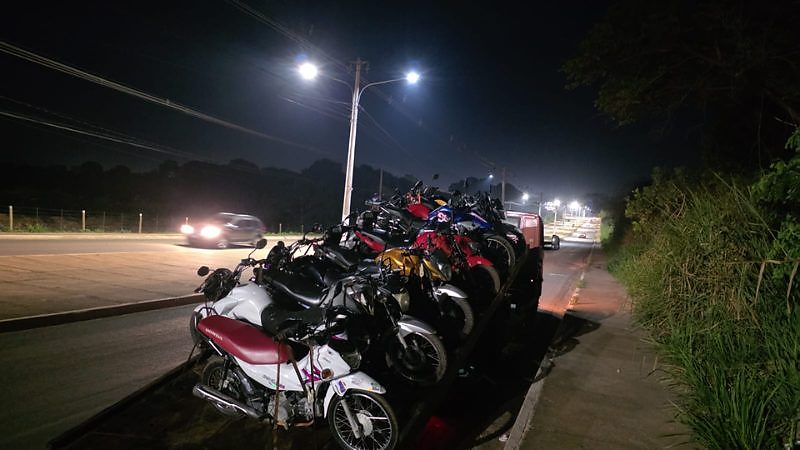 Operação apreende 13 motos com escapamentos adulterados em VG
