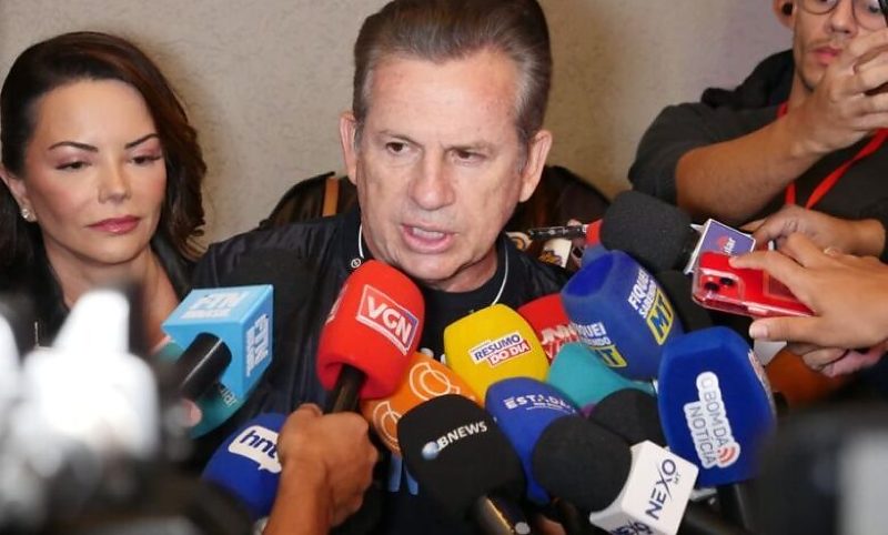 Mauro Mendes lança pré-candidatura ao Senado e afirma contar com apoio de mais de 100 prefeitos