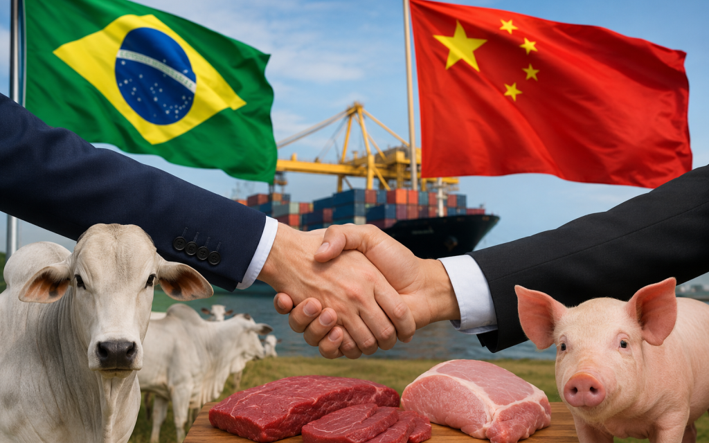 China reconhece território brasileiro como livre da febre aftosa