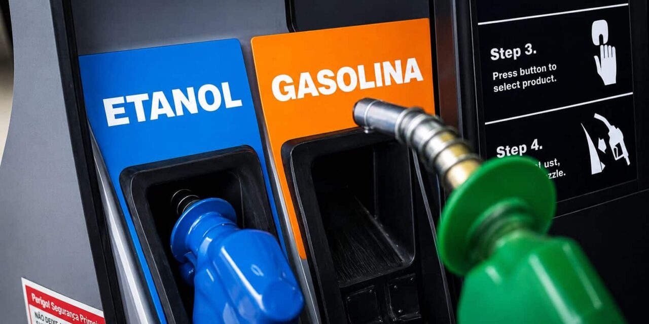 Concorrência do etanol e subvenção fazem preço da gasolina cair