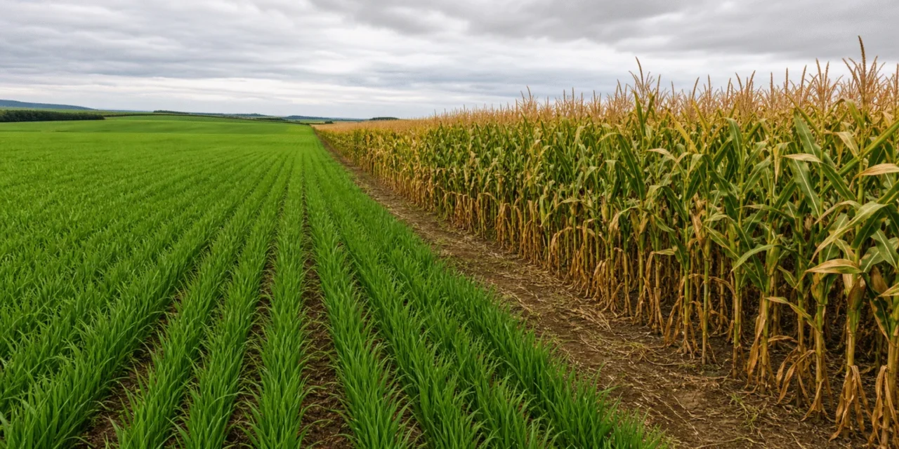 Plantio de trigo no Paraná avança para 96% da área estimada