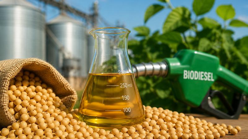 Soja fica em MT para abastecer produção de biodiesel e reduz exportações