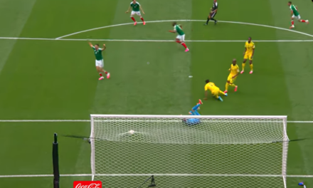 saiu o primeiro gol da copa