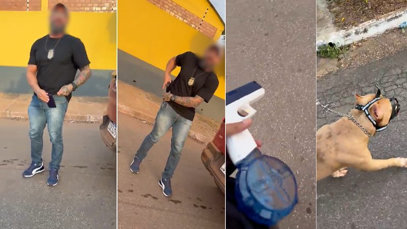 Advogado denuncia policial que sacou arma durante discussão por cachorro em VG