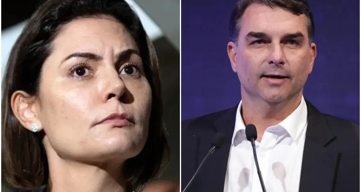 Michelle sinaliza que sabe de algo comprometedor sobre Flávio