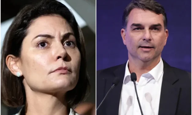 Michelle sinaliza que sabe de algo comprometedor sobre Flávio