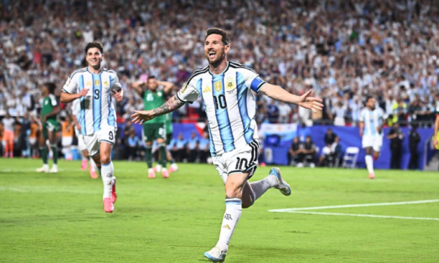 Messi se isola na artilharia das Copas e Argentina vai ao mata-mata