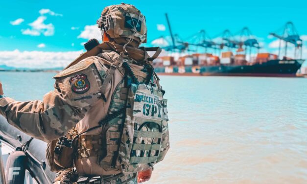 PF combate tráfico internacional de drogas por rotas marítimas