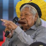 Cacique Raoni volta a ser internado em estado grave no Mato Grosso
