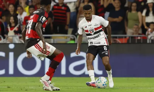 Flamengo empata com São paulo
