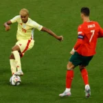 ESPANHA VENCE PORTUGAL E AVANÇA.