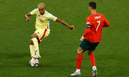 ESPANHA VENCE PORTUGAL E AVANÇA.