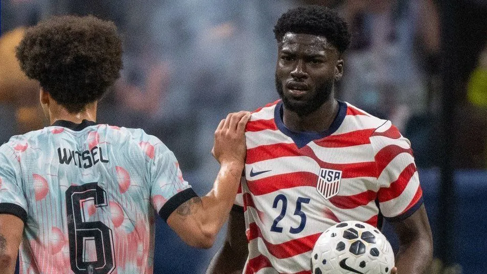A Bélgica goleou os Estados Unidos