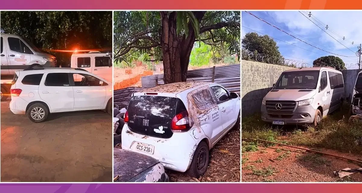 Carros da prefeitura de Diamantino são recuperados.