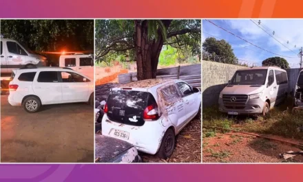 Carros da prefeitura de Diamantino são recuperados.
