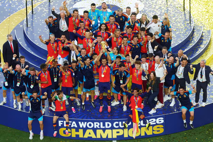 A Espanha venceu a Argentina por 1 a 0