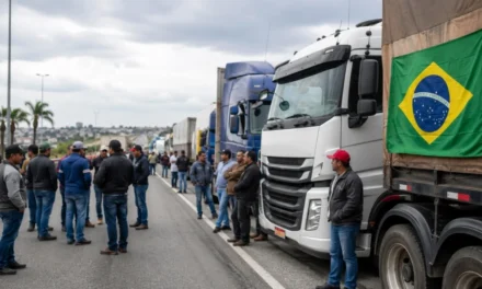 Caminhoneiros anunciam greve para esta segunda-feira (13)