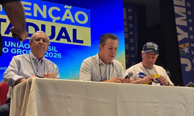 Em clima de campanha, Jayme participa de convenção do União Brasil: “Confio que terei a maioria dos votos”
