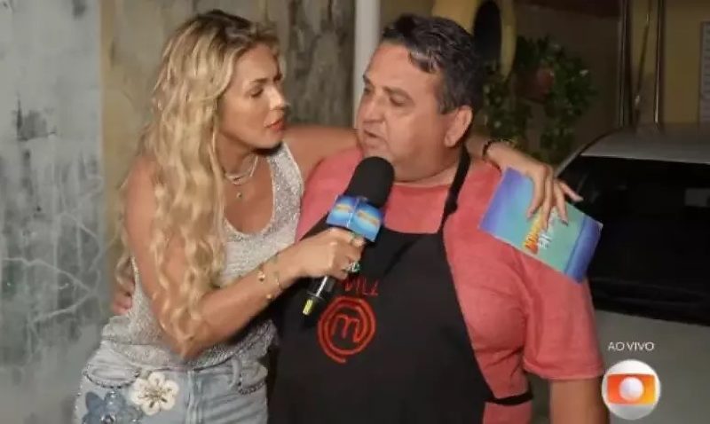 Morador de Cuiabá recebe prêmio milionário da Globo usando avental do MasterChef e viraliza