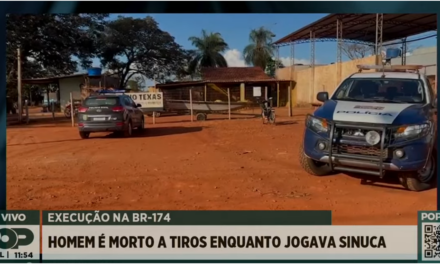 morto a tiros enquanto jogava sinuca
