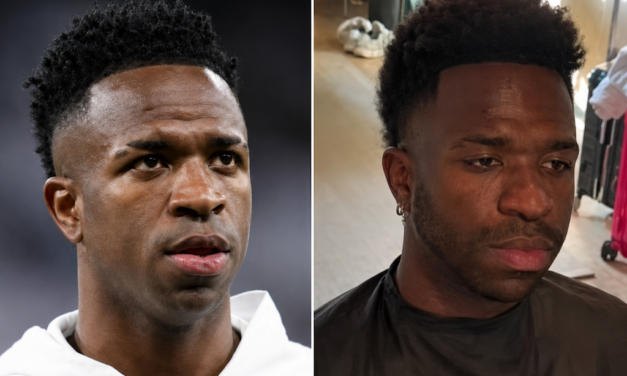 Vinicius Junior realizou um procedimento estético facial.